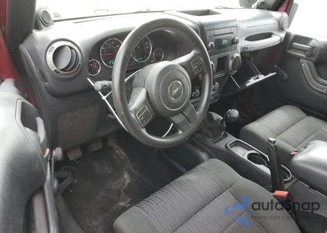 2012 Jeep Wrangler Sport z USA, uszkodzony, nr VIN 1C4AJWAGXCL173771